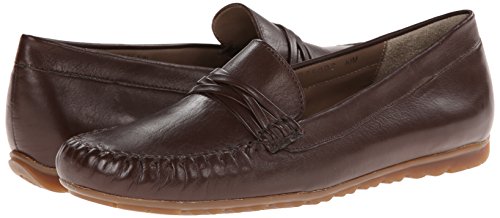 Image of Rose Petals Women's Esther Slip-On Loafer, Tobacco Leather, 13 XW US