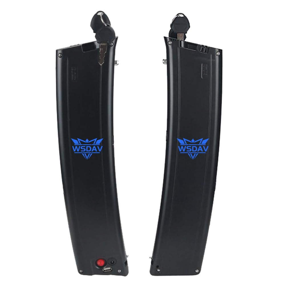 Batteria per e-Bike 24V 10Ah 12.8Ah 14Ah Batteria al Litio 36V 7.8Ah 8.7Ah 10.5Ah Batterie di Forma Curva con Caricabatterie