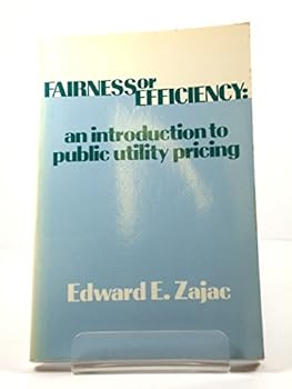 Paperback Fairness or efficiency: An introduction to public utility pricing Book