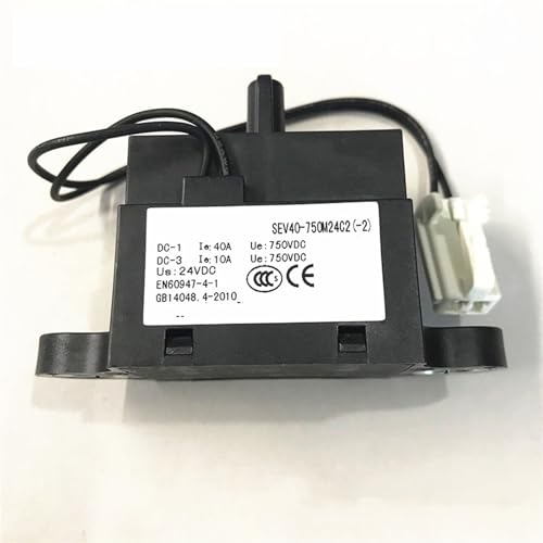 Contacteur CC 24V 2 broches SEV40-750M24C2 pour circuits électriques
