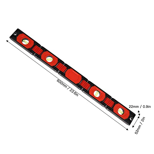 Règle de niveau à bulle pliable extensible pour aligner les angles difficiles