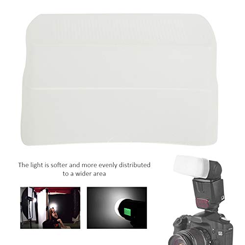 Difusor de flash para várias câmeras e difusor rígido de luz de flash superior