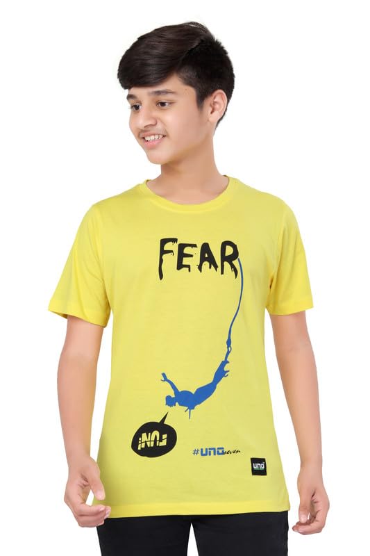 Image of UNOseven Boys Cotton T-Shirt - Pack of 2