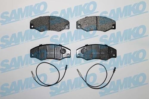 1x ORIGINAL® SAMKO Bremsbelagsatz, Scheibenbremse Vorne für Renault 21 21