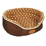Milageto Four Seasons Haustierbett, weicher Hundehütten-Schlafsack, waschbarer Deckenkorb für Welpen, Hunde, Kätzchen, Meerschweinchen, MITTEL