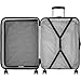 TOTAL TRAVELWARE Everest Expandable Hardsided Spinner (Wine, 24-Inch Checked Medium)