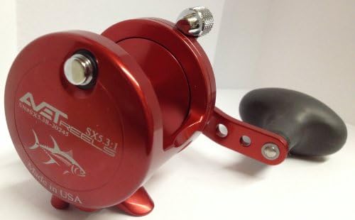 Avet SX 5.3 Red Fishing Reel
