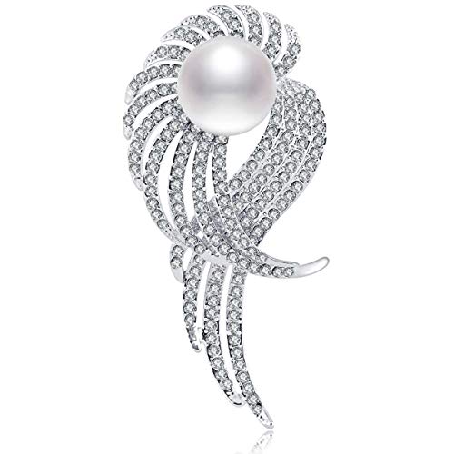 Rainbow Box Brooches For Women, Pearl Brooch Pins With Swarovski Crystal, Rhinestone Women's Brooches & Pins #TOP10