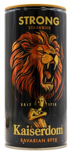 Kaiserdom Bavarian Beer Strong Starkbier 8.5% vol., 12er Pack (12 x 1 l) EINWEG