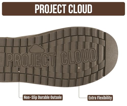 Image of Project Cloud Genuine Leather Ankle Boots for Women - Water Resistant with Memory Foam Insole Winter Boots - Trending Shoes & Comfortable Women's Ankle Boots (Hippy)