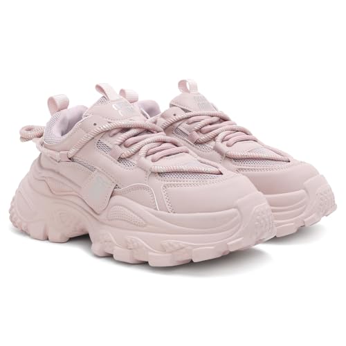 Image of CASSIEY Chunky Sneakers for Women | Lightweight & Comfortable | Gymwear & Casual Outfits