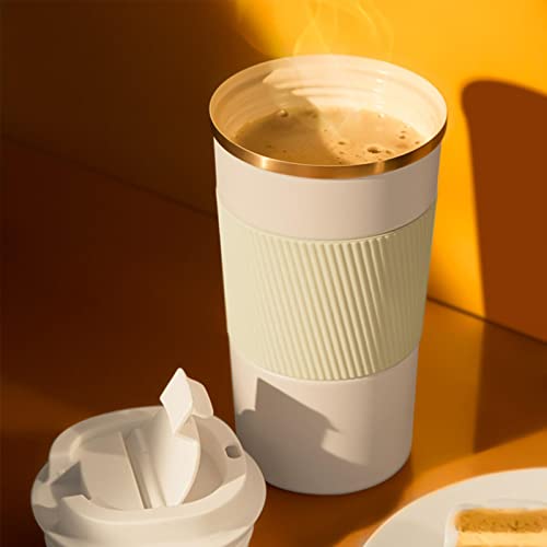 XKUN Taza de Viaje Taza De Café Tazas Portátil Taza De Viaje Taza Térmica Termos Tazas De Té Tazas De Agua Botella De… - Imagen 7