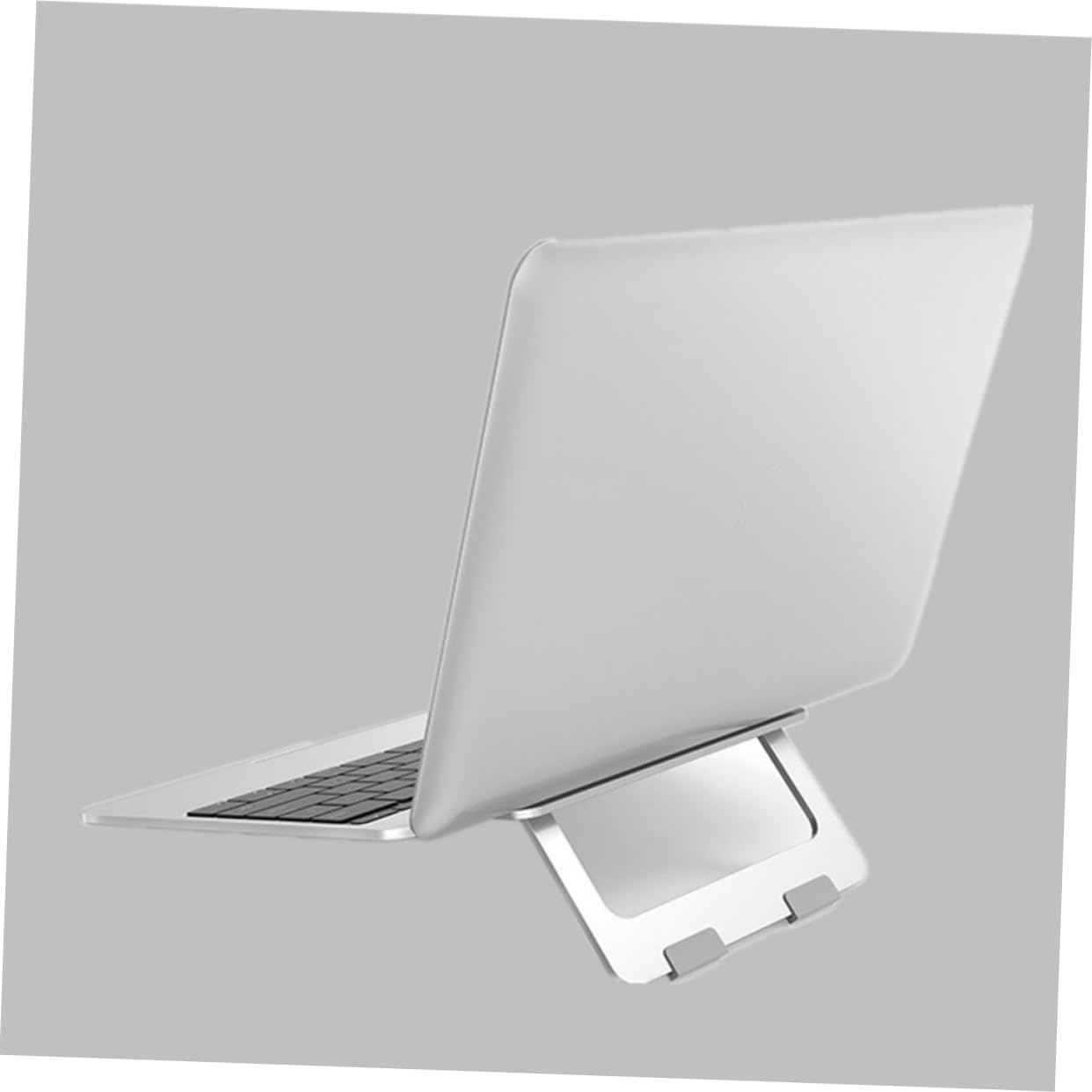 Hemobllo Supporto Pieghevole in Lega Di Alluminio Per Laptop Supporto Ventilato Portatile Staffa Di Raffreddamento Antiscivolo Per Notebook Per Casa Ufficio