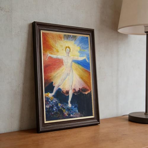 Rose d'Albion impression sur toile William Blake déco murale - 5