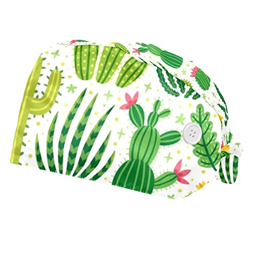 Couvre-chef unisexe et casquette de travail cactus pour homme et femme