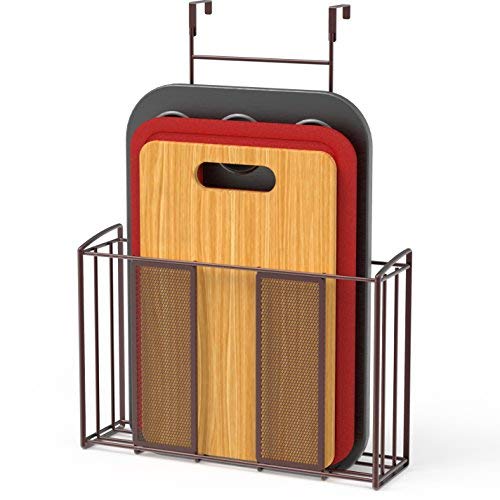 Simplehouseware Over Cabinet Door Organizer, Mesh Bronze #TOP12
