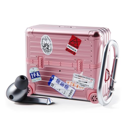 miak Buds3/Buds3 Pro �P�[�X �L�����[�P�[�X [ �ϏՌ� ��d�\�� �|���J�[�{�l�[�g TPU �f�R�\�V�[�� �J���r�i�t�� ���C�����X�[�d] �M�����N�V�[ �o�b�Y3 �o�b�Y3�v�� �s���N MA27429GBP3 �y�������K�i�z