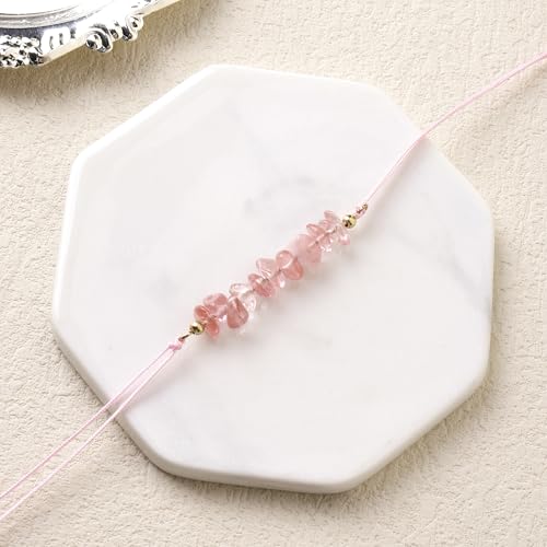 Image of Salty Rakhi for Brother & Bhaiya Bhabhi | Wrist Band Gift Pack for Sister, Bro, Bhaiya and Bhabhi | Bracelet for Men, Women | Fancy Jewellery Combo Gifts | Gift for Rakshabandhan | Traditional Rakhi Gift