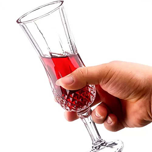 Copas de champán para ocasiones especiales en juego de 3 flautas de 150ml 7