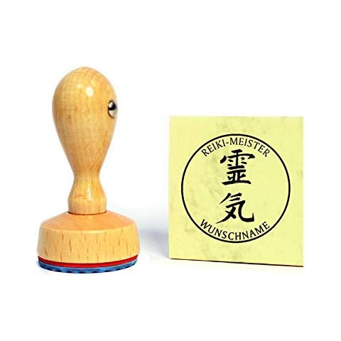 Stempel REIKI KLASSIK - mit persönlicher Adresse und Motiv Cover