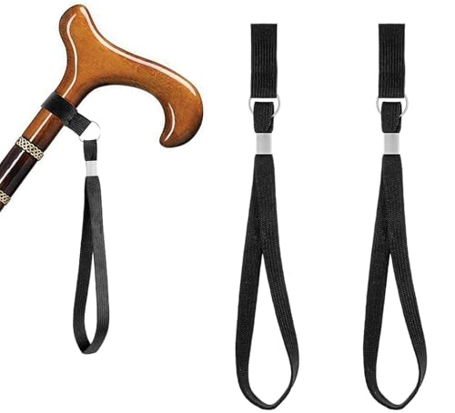 DreamAug 2-Pack Walking Stick Wrist Straps – Adjustable Cane and