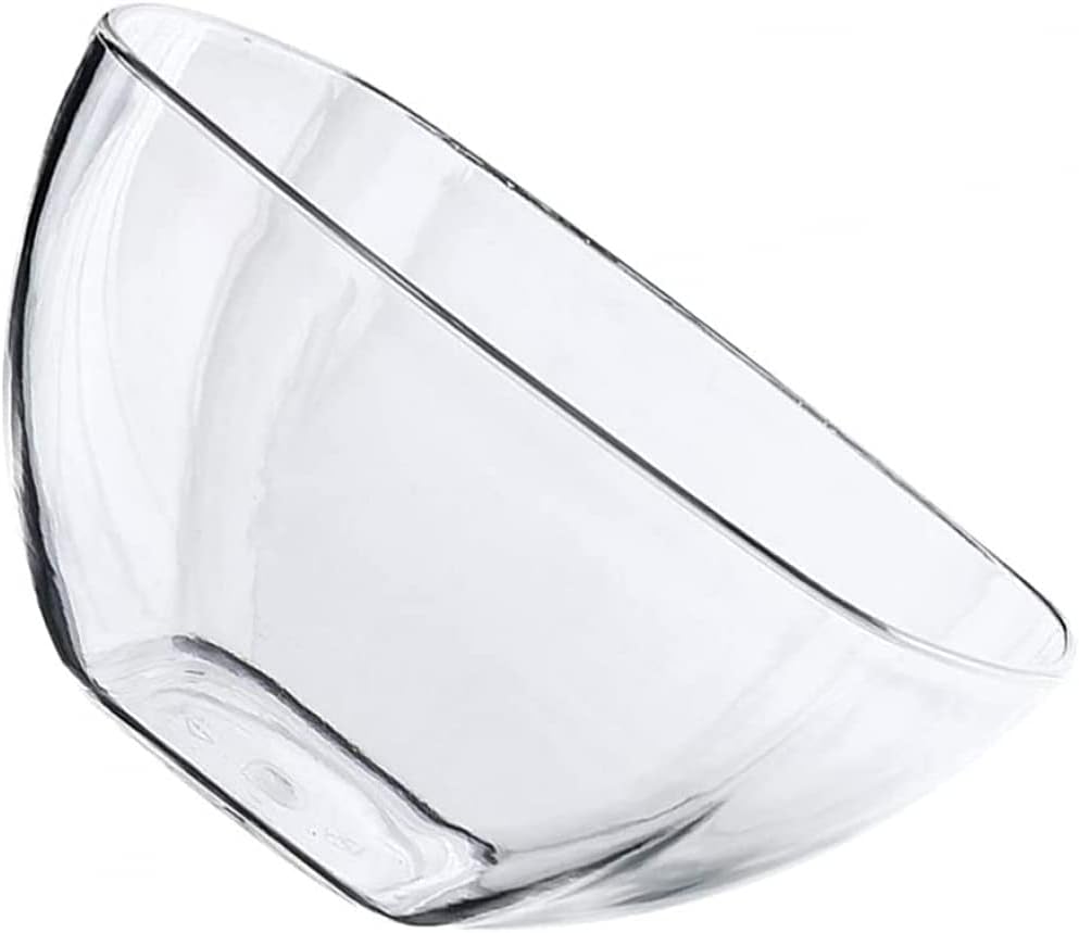 AMDSS Clear Acrylic Salad Bowl Serving Bowl All Purpose