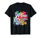 Photo Gallery colorato orchestra musician gift clef maglietta Photo Gallery colorato orchestra musician gift clef maglietta