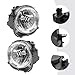 WTCDOP 1 Pair Halogen Headlight Assembly for 2019-2023 Jeep Renegade Sport/Upland/High Altitude Direct Replacement Headlamp OEM 68516348AA, 68516361AA Both Side