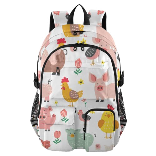 Mochila escolar para adolescentes que buscan espacio para laptop y cuadernos