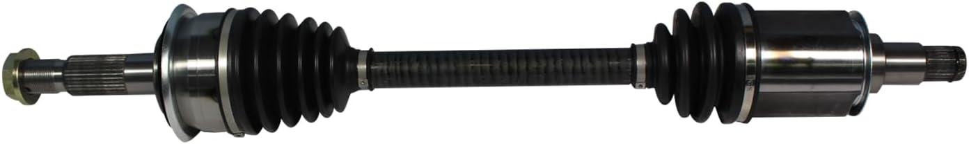GSP NCV69158 CV Axle Shaft Assembly - Left or Right Front (Driver or Passenger Side), black