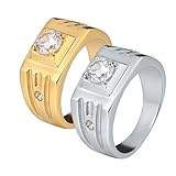 ➋ ♥ Talla: Mujer 22(62mm) + Hombre 25(65mm); Esta talla es de talla y circunferencia española. Mide la circunferencia de tu dedo y elige el tamaño correcto.