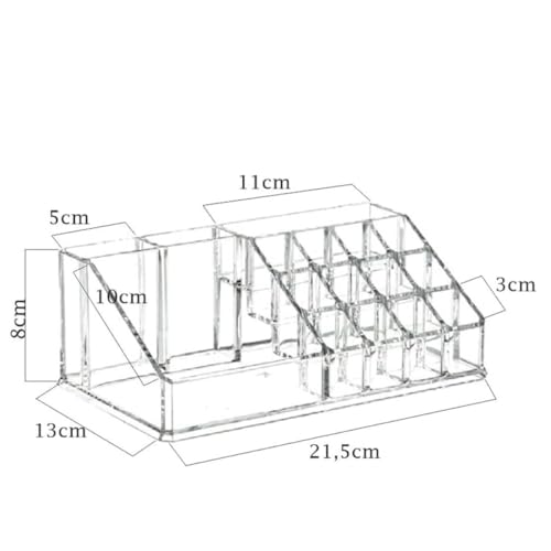 Porta Joias Cosméticos e Objetos Acrilico 4 Gavetas Makes Maquiagem Caixa Organizadora - R78®