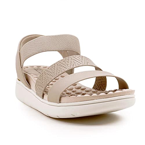 Sandália Modare Plataforma Tiras Duplas