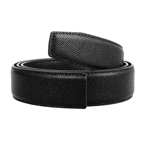 3.4cm Belt Strip For Men Thick Belt Without Buckle Trouser Belt Male Waistband3