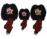 Family Clothes Christmas Matching Holiday Outfits Set Mommy Me Classic Plaid Merry Christmas...