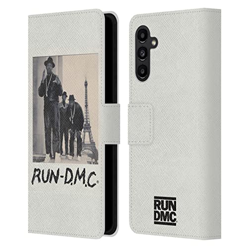 Carcasa Run-D.M.C. Samsung Galaxy A13 5G de cuero tipo libro Head Case Designs