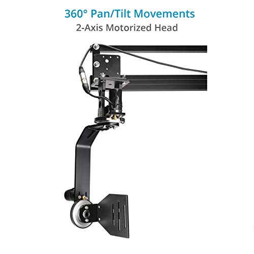Image of PROAIM Jr 2-Axis Motorized Pan-Tilt Head w /12V Joystick for Jibs, 5kg /11lb