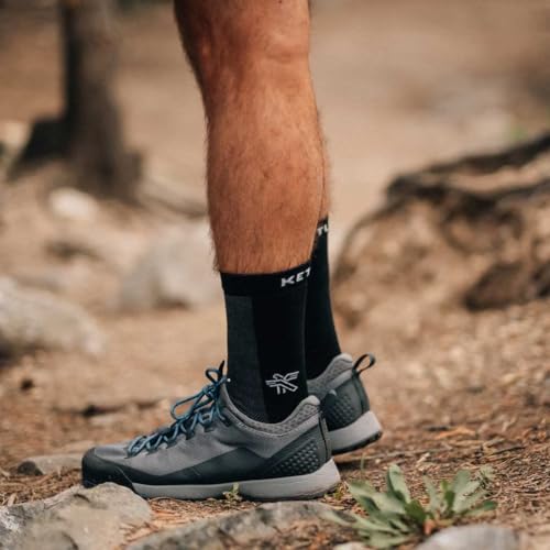 KETL Warmweather Merino Wool Socks Black/Grey3