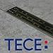 Produktbild TECE Drainline Duschrinne Komplettset / Duschrinnen Designrost Basic Dusch-Ablaufrinne, Länge § tece baulänge:700 mm