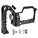 Hersmay For Canon M5 M50 II Cage with Top Handle, Camera Cage for Canon EOS M50 Mark II/ M50 /M5 Camera,Vlogging Video Shooting Filmmaking Rig Stabilizer with 1/4