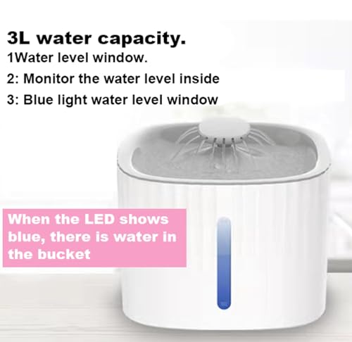 Fuente de Agua Automática para Gatos y Mascotas miniatura 7