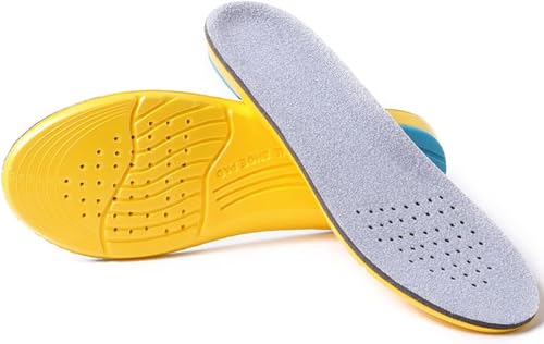 نعال داخلية طبية سميكة مع بطانة للأحذية الرياضية (41-45)، مقاس واحد