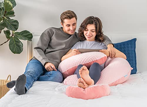 Queen Rose E Shaped Pregnancy Pillows For Sleeping thumb #4