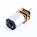 Yosoo Mini DC 6/ 12V Speed Reduction Motor 50/ 200/ 300RPM with Metal Gearbox Replacement N20 for RC Car, Robot Model, DIY Engine Toys (12V, 12V 200RPM)