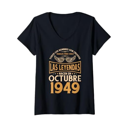 Cumpleaños Hombre Regalos Las Leyendas Octubre 1949 Camiseta Cuello V