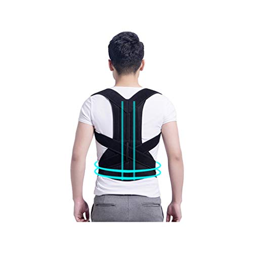 Correcteur de posture support dorsal homme élastique taille S