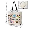 ZhuVantrix Take Me To Ohio Tote Bag Reusable Grocery Bags Aesthetic Shopping Shoulder Handbag with Interior Pocket Lightweight & Washable Stylish Ohio Travel Present for Women #3
