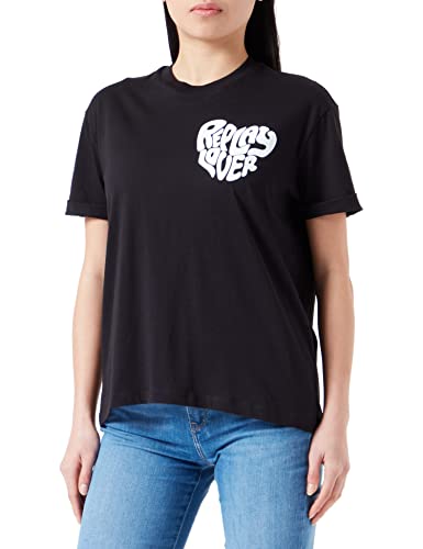 T-shirt Replay femme W3232b en coton doux idéal pour vos sorties de week-end