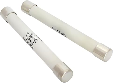 100pcs High Performance PV Solar Fuse 15A 1500VDC Fuse Link Fusible Solar System Safety 10x85mm LJ0237