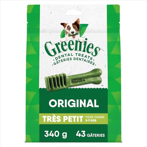 GREENIES Dog Treats Original Teenie Natural Dental Care, (43 Treats) 12oz. Pack image 2